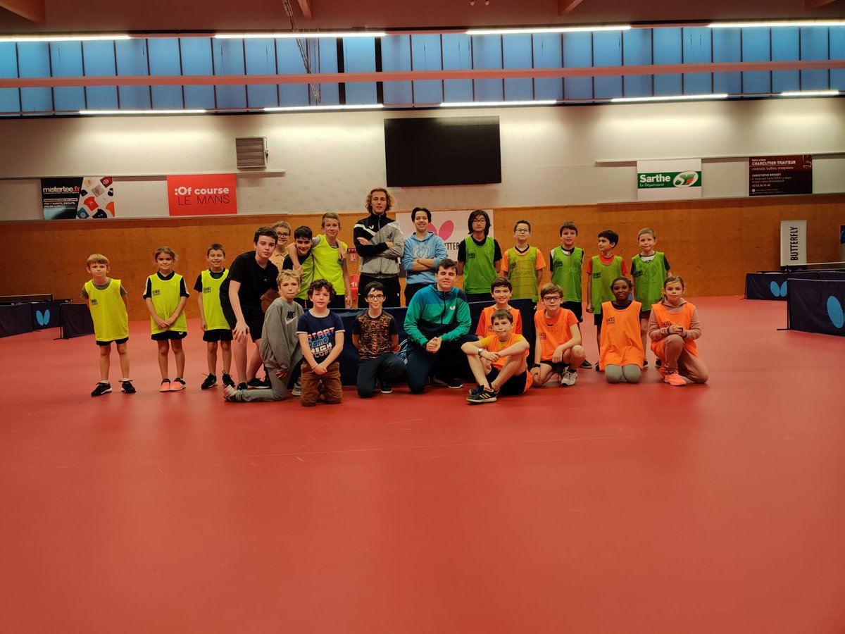 LeMansSartheTT's tweet photo. Cette semaine a eu lieu le premier #stage #multisport et tennis de table de la saison animé par Alex, Lilian et Flavie : chasse au trésor, JO...
#LMSTT propose des stages à chaque vacances scolaires, inscription possible à la journée. Pensez-y !
#plaisirpartageperformance https://t.co/5GLzzLR9o5
