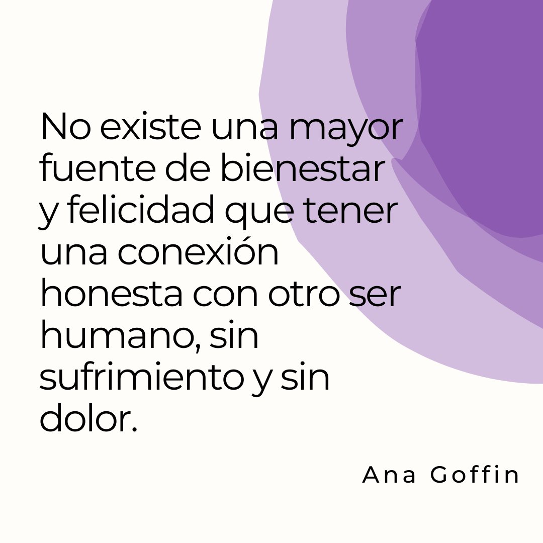 Recordémoslo: el amor no duele. 
#AnaGoffin