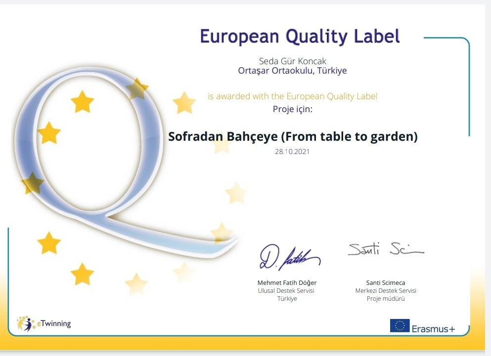 Avrupa kalite etiketi ödülümüzü aldık emeği geçen herkese teşekkürler <a href="/NurselGunduzalp/">Nursel Gündüzalp</a> <a href="/AktizElif/">Elif Aktiz Okan</a>  <a href="/ortasarortaoku1/">Çınar Ortaşar Ortaokulu</a> <a href="/tretwinning/">eTwinning Türkiye</a> <a href="/CinarMEM21/">Çınar İlçe Milli Eğitim Müdürlüğü</a> <a href="/eTwinningdyrbkr/">eTwinning Diyarbakır</a>