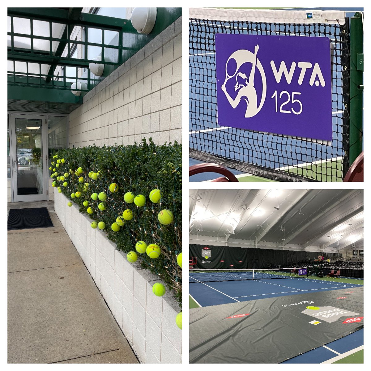 BobPlishka's tweet photo. It’s almost ready! This year marks the 33rd year of world class tennis in Midland, Michigan. And it’s our first as a WTA event. Tix still available. @wta ⁦@usta⁩ @GreaterMidland⁩ ⁦@DowTennisCL⁩ ⁦@DowNewsroom⁩ https://t.co/VsTmyBNYox