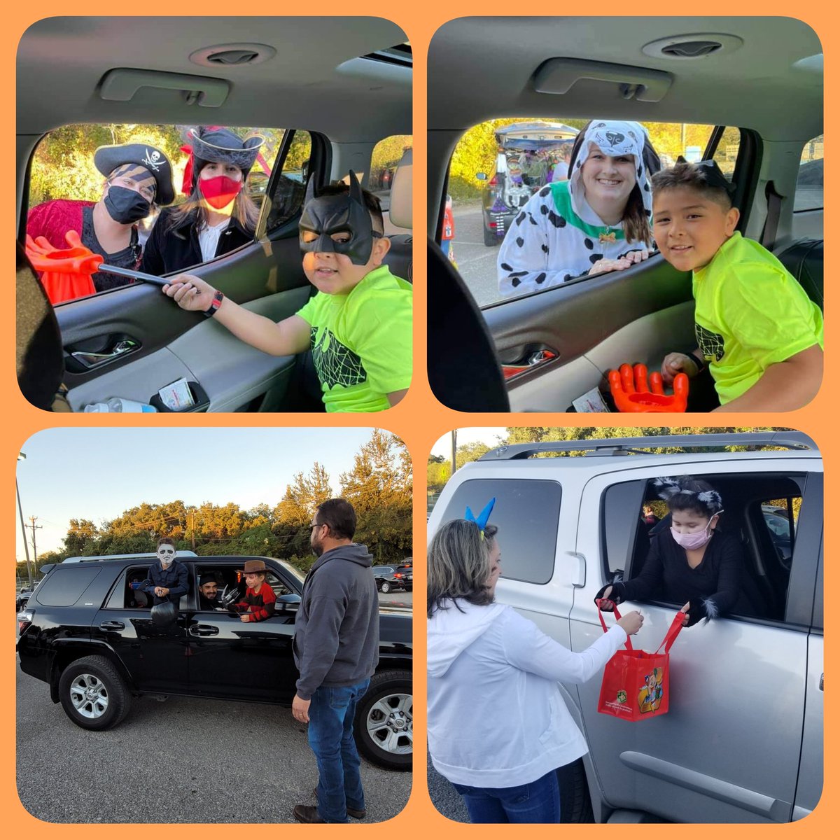 NISDElrod's tweet photo. What a SPOOKTACULAR night!  Thank you to all who helped make tonight spectacular for our students! Huge thank you to Elrod's PTA, teachers, and families!
🎃👻🎃👻🎃👻
#trunkortreat 
@NISD https://t.co/n1mBAQzCip
