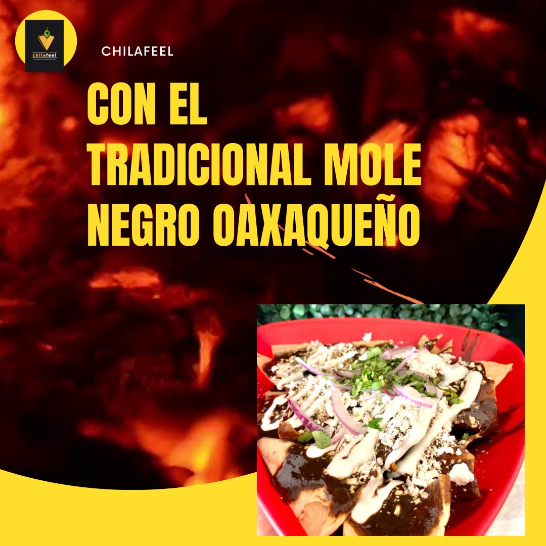 chilafeel's tweet photo. #DiaDeMuertos  con edicion especial mole negro en tus #chilaquilesrellenos y #tradicionales https://t.co/ooVEi6JNpD