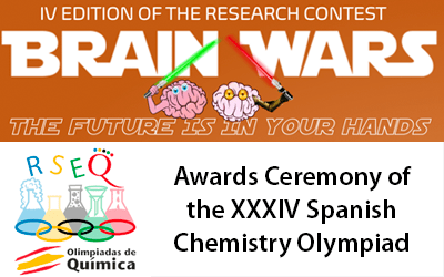 RSEQ_STMadrid's tweet image. 🧠Últimos días para la recepción de resúmenes de «Brain Wars: the future is in your hands»
🏅En el marco del concurso tendrá lugar el nombramiento de los medallistas de la XXXIV Olimpiada Nacional de Química
🗓️19-11-21
@ucm_ecs_chapter @RSEQUIMICA  
+info:
rseq.org/iv-brain-wars-…