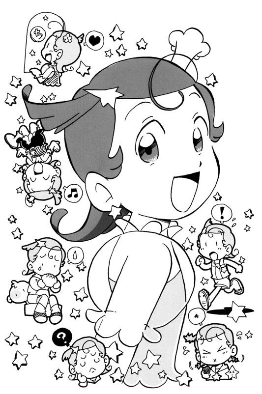 #とにかくワチャーッと集合してる絵を晒す見た人もやる 
意味合い違うかもだけど最近あまり描かないので過去のわりかし集合絵のコメットさん☆ 