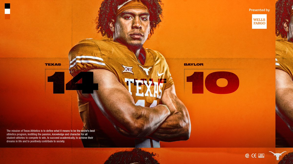 TexasFootball's tweet photo. Halftime: 14-10 Good Guys. 🤘 https://t.co/oke9qPjLW0