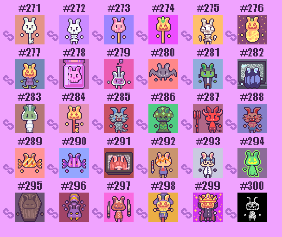 BunnyBunzCrypto's tweet photo. New Bunny Bunz #271-300 are dropped! UwU

Available on #opensea in #matic blockchain with no gas fee!
Price Ξ.001-Ξ.0045
https://t.co/l0eciI3MTH

Discord: https://t.co/fVkSXvqouX

#BunnyBunzCrypto @opensea $matic #NFT #NFTArtist #Bunny #NFTCommunity #openseanft #pixelart #rabbit https://t.co/QNbg3fIsRL
