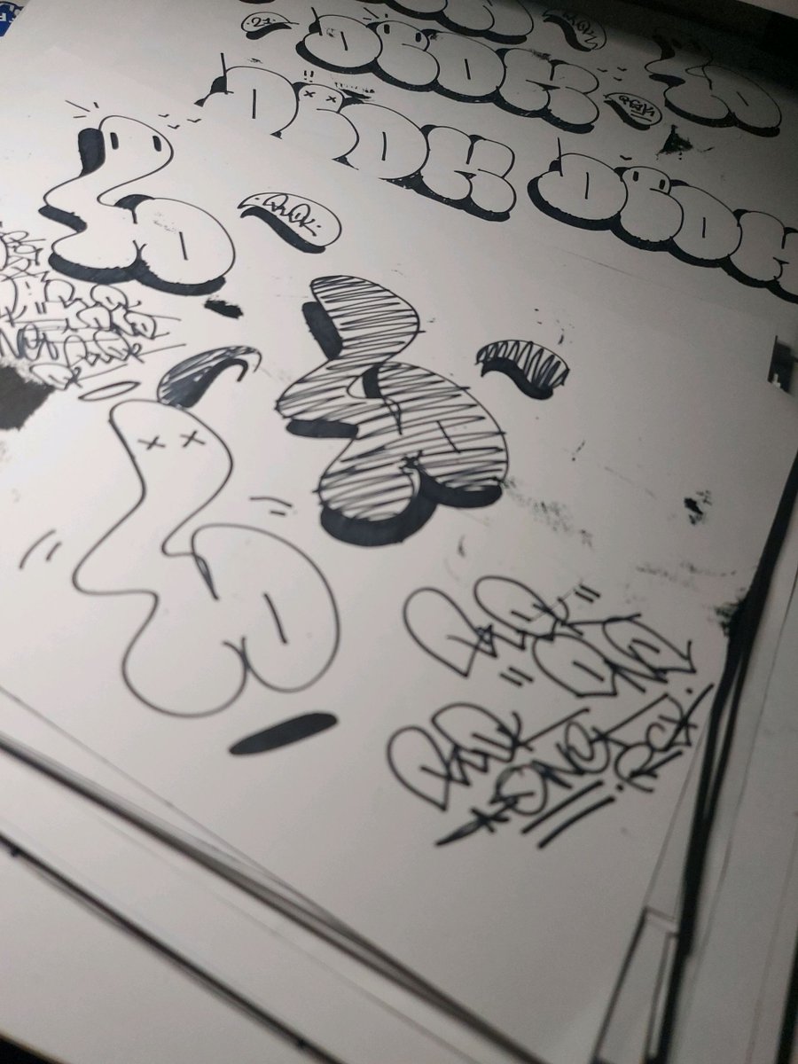_blokone_'s tweet photo. Sketchbook pages

#sketchbook #throwup #tags #character #ink #handstyle #experiment #graffiti #graff #artist #nyfatcap #nft #collection #mopmarker #tagging #nftcollector https://t.co/H3mcJq41mr