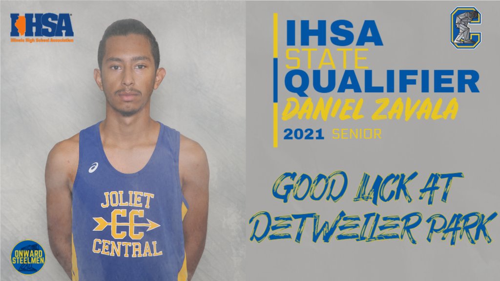 📢STATE QUALIFIER📢

<a href="/JCXC1/">Doug Cherry</a> qualifies TWO runners to the <a href="/IHSAState/">IHSA State</a> Finals at Deweiler Park in Peoria on Saturday, November 6.

Congratulations to DANIEL ZAVALA, <a href="/IHSA_IL/">Illinois High School Association #IHSA</a> State Qualifier!

<a href="/JCXC1/">Doug Cherry</a> <a href="/JTHS_204/">Joliet Township HS</a> <a href="/sjhallihan/">Shad Hallihan</a> <a href="/SteelmenAP/">Steve Locke</a>