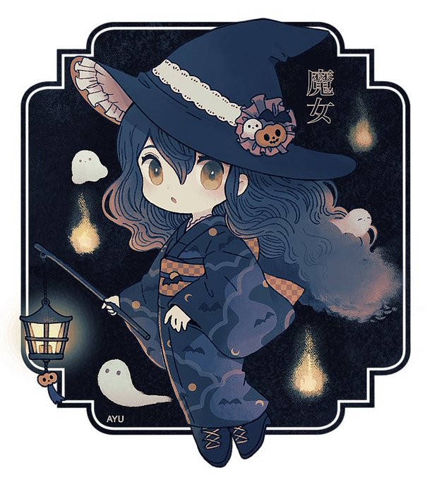 「ハロウィン 魔女」のTwitter画像/イラスト(人気順)