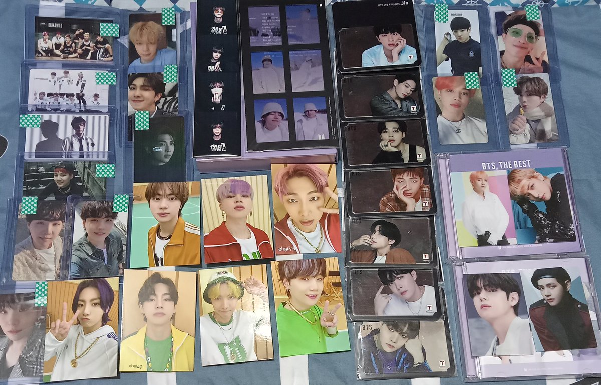 ItsBeevlog's tweet photo. WTS | LFB PH🇵🇭
BTS album pc , festa, smart, ot7, BTS, the best, Filmstrip, T money, Winter package

♥️DM for the price
I can give a discounts for set takers

MOP: Gcash
MOD: GGX/ SCO

🏷️ namjoon rm seokjin jin yoongi suga hoseok jhope jimin taehyung V jungkook jk https://t.co/Ht6tbZrSPZ