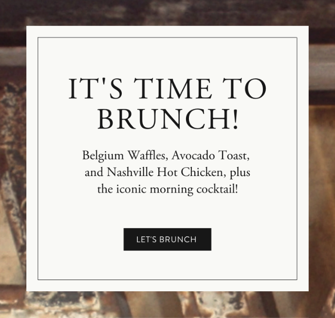 BeachcliffMS's tweet photo. It's Time For Brunch at Burntwood Tavern Belgium Waffles, Avocado Toast, and Nashville Hot Chicken, plus iconic morning cocktails. Join us for #sundaybrunch at #beachcliffmarketsquare! https://t.co/t7CYecZIkZ