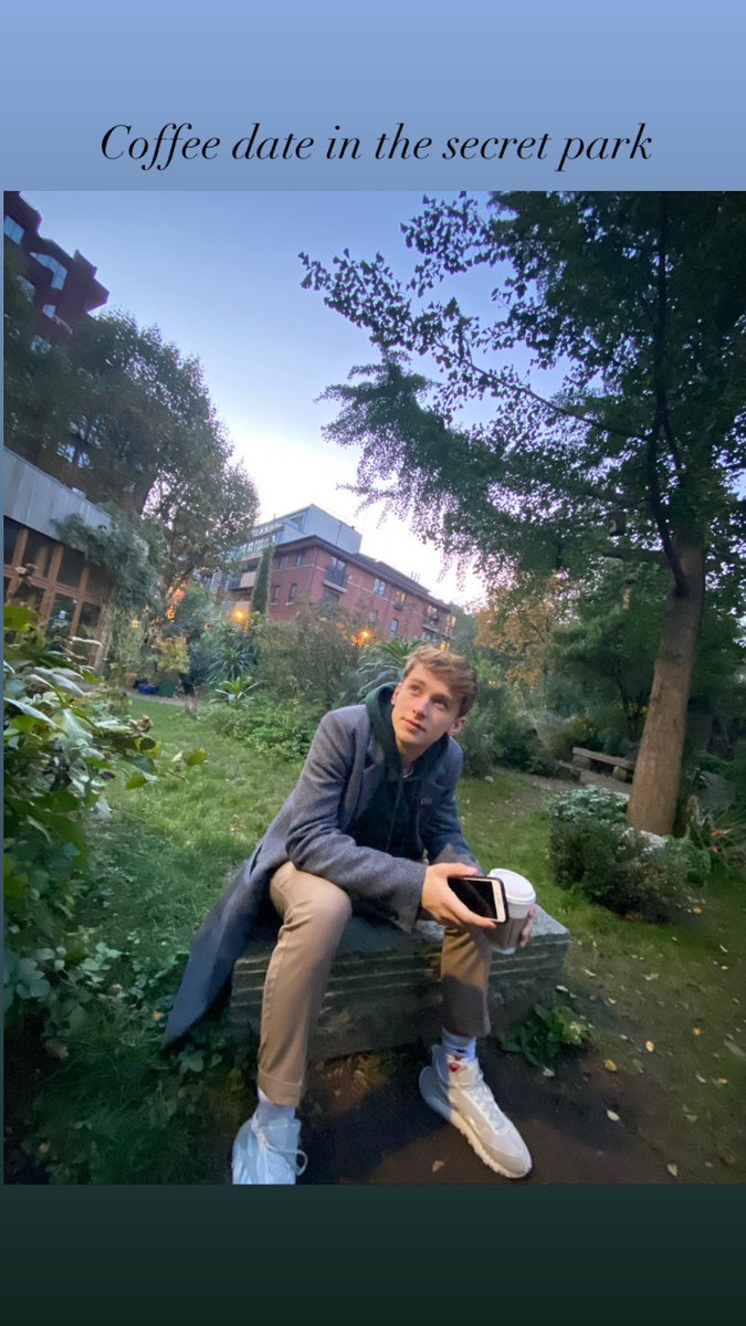 Coffee in the secret garden! <a href="/tomsturgess98/">Tom Sturgess</a>