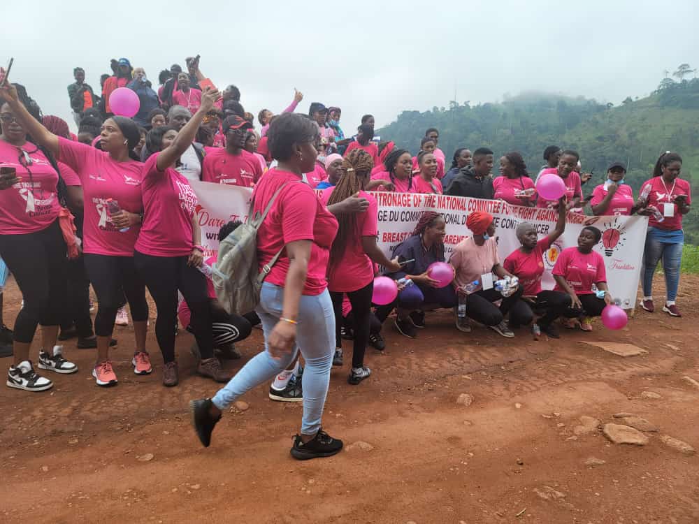 Sentinellecanc1's tweet photo. Today at Vitae, a great sports march, advice and breast cancer screening is done.
       Wilissane Foundation and the Sentinel Cancer Association for a better health and prevent cancers in Cameroon.
       Together is possible.
@Wilissane_fondation
@stopcancerfund
#StopCancer https://t.co/A1fnU1MJRl