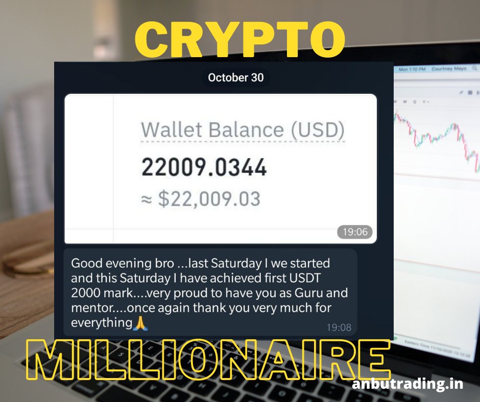 anbu's tweet image. என்ன தவம் செய்தனை... 😍, Investor turned Traders best performance!

t.me/AnbuTrading

#tradingcandle #visualtrading #anbutrading #cryptomillionaires