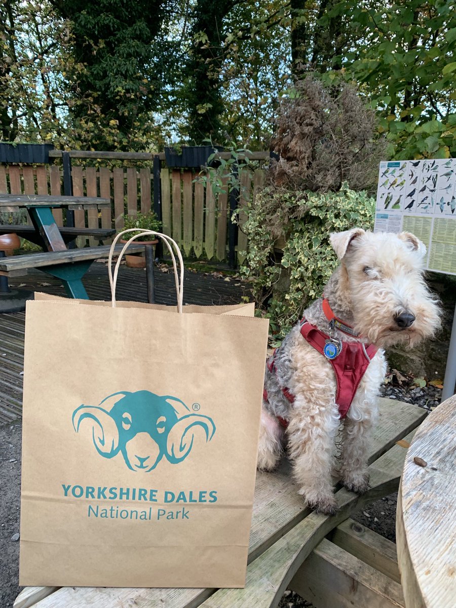 Eee by gum we’ve had a lovely time ⁦@yorkshire_dales⁩ #aysgarthfalls The wonderful people in the cafe got us yummy cakk and drinks even tho they were about to close and Mum had a spree in the shop, they didn’t rush her #excellentcustomerservice