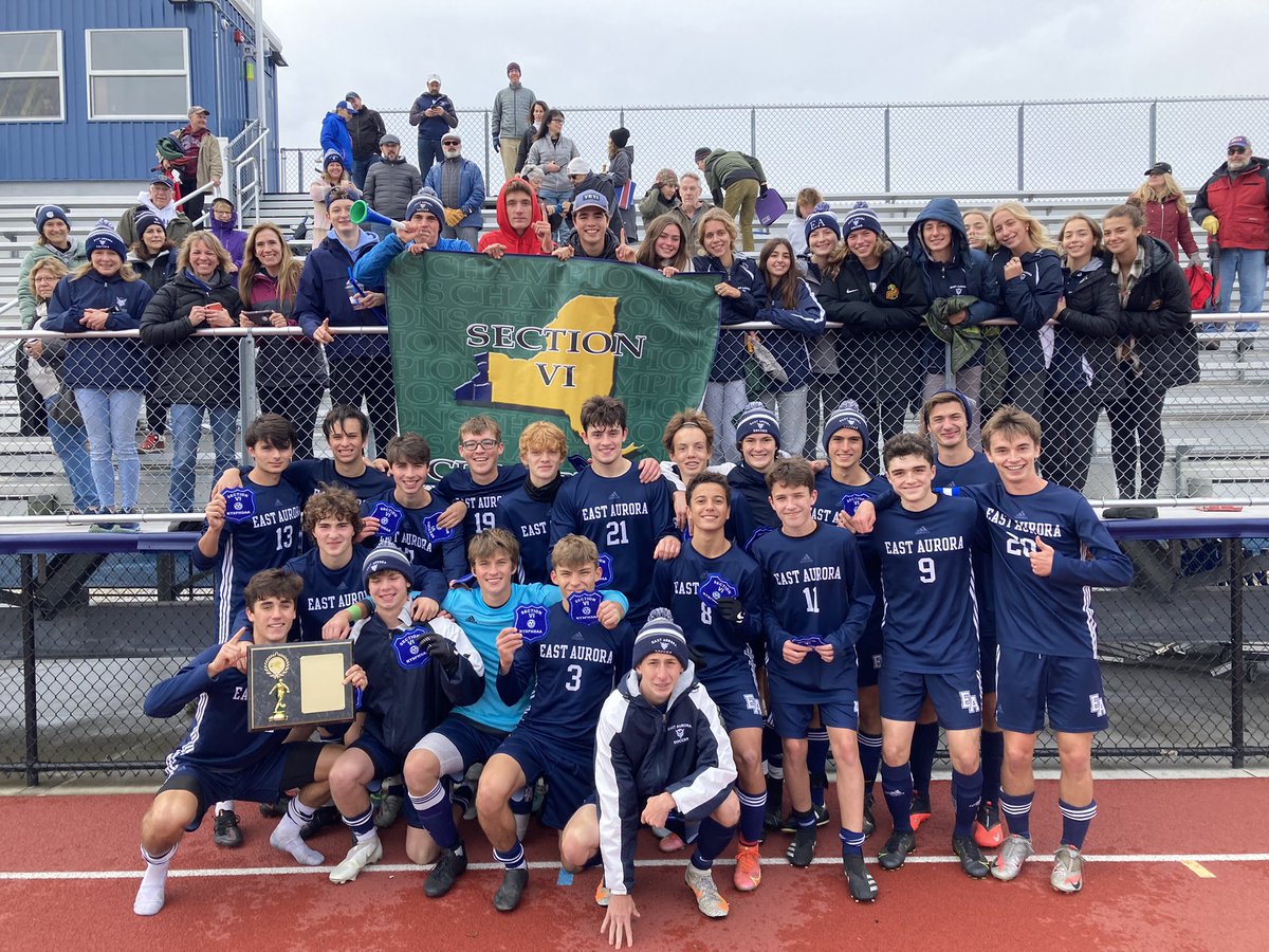Congratulations to the East Aurora Boys Soccer Team, Section VI B1 Champions!!!