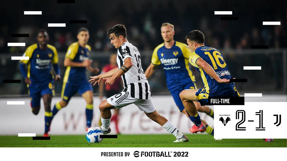 juventusfc's tweet image. FT | Triplice fischio a Verona. 

#VeronaJuve #ForzaJuve