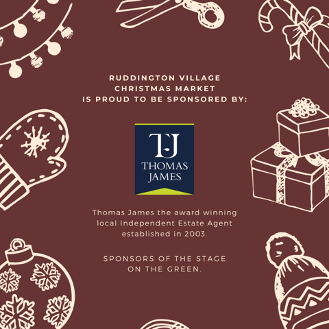 ruddmarket's tweet photo. 🌟 Ruddington Village CHRISTMAS Market 🌟

🎄 Seasonal stalls across two outdoor venues
🎄 Two stages of live festive music
🎄 Pop-up Christmas bar
🎄 Extended hours from 12 noon until 7pm!

Sponsored by @WilliamDavisNH and @thomasjamesea, supported by ERDF Welcome Back funding https://t.co/H2j1wBNDHs