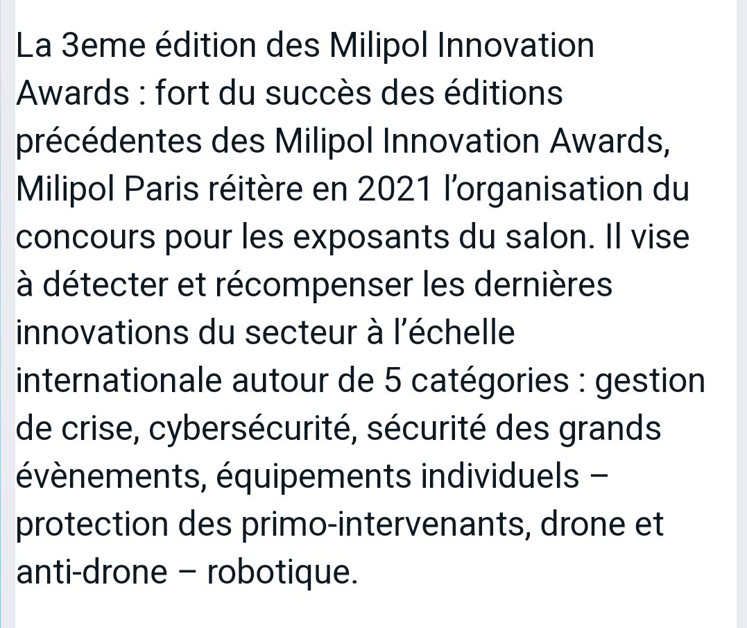 mickael14000's tweet photo. La technologie @drone_volt&amp; @AquilineDrones #hercules2 #newhercules2 😉

 "@GroupeProtec &amp; D.V triplement labellisé #JOParis2024  (@Milipol_Paris 2019)" 
https://t.co/8cSJ8L7mAz

#milipol2021  #groupeprotec  une nouvelle fois récompensé 🤔 ?
Plus de précisions pour les JO 2024 ? https://t.co/32ZKUHuoVZ