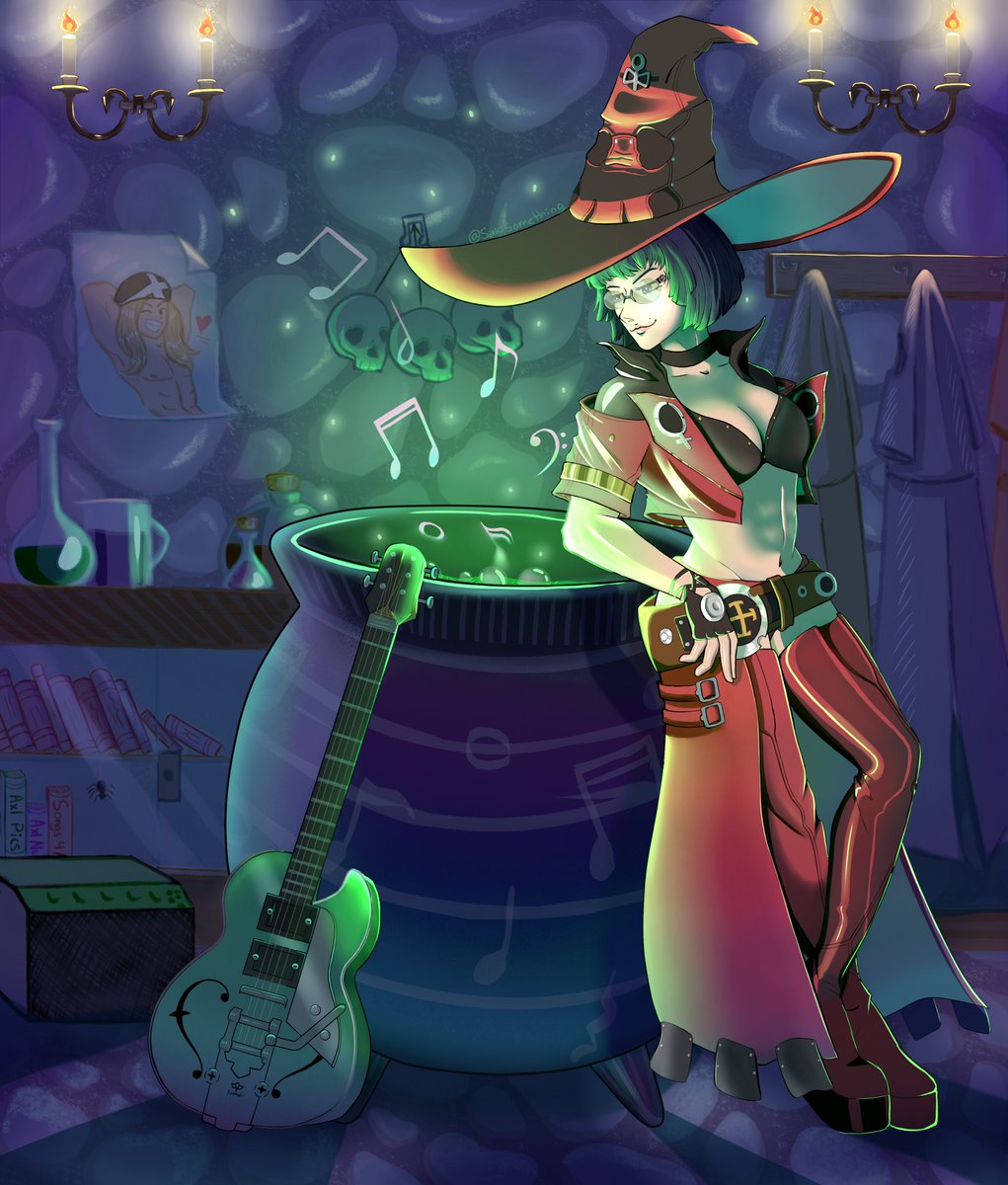 I-no commission for my friend @ShadowBlossom__  #GuiltyGearStrive #fanart