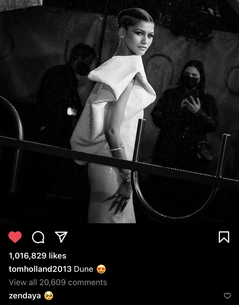 #TomHolland #zendaya #Dune #eternals 

They are SO 👀