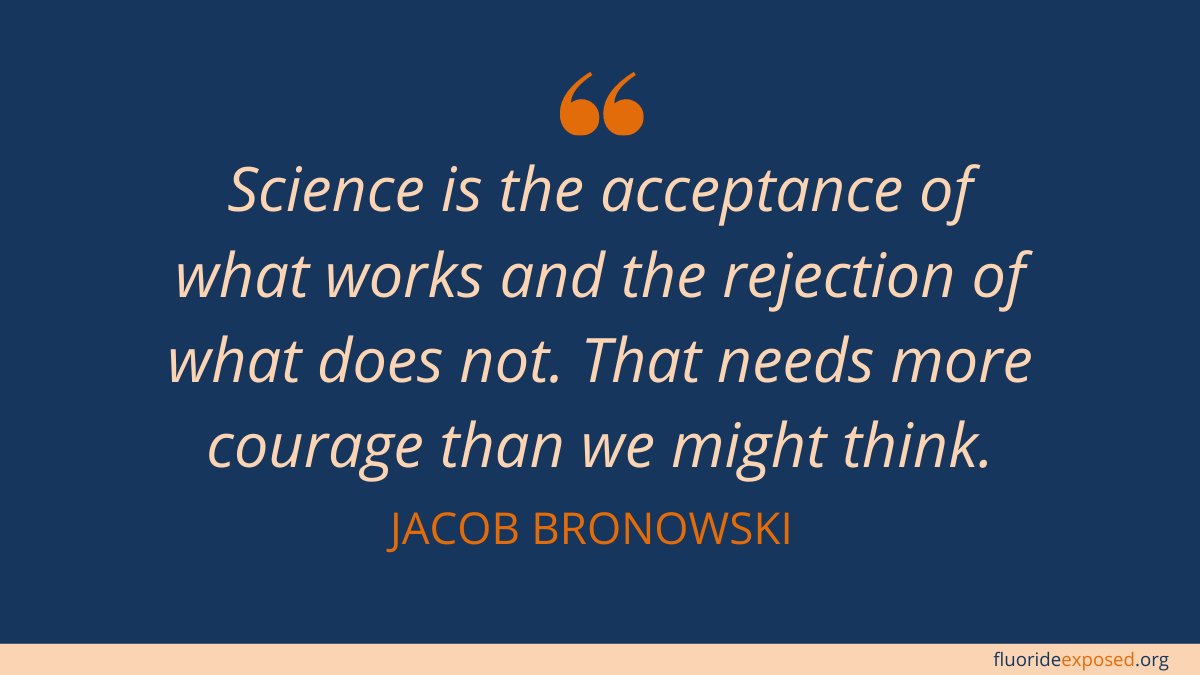 FluorideExposed's tweet image. Science is not about winning— it's all about learning. 🔬

#MotivationMonday #ScienceQuote