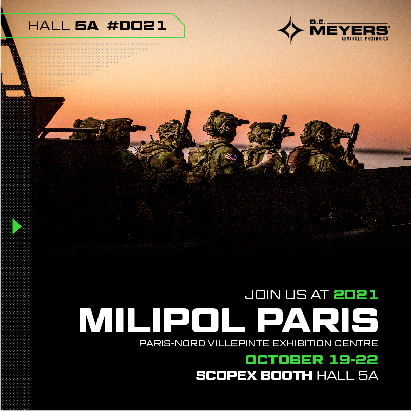 bemeyersco's tweet photo. Please join us at #milipol October 19-22, with SCOPEX: hall 5A booth #D021!
Contact us today for appointments!
#bemeyers #Irlaser #mawl #Izlid #boars https://t.co/MsGhk46vaR