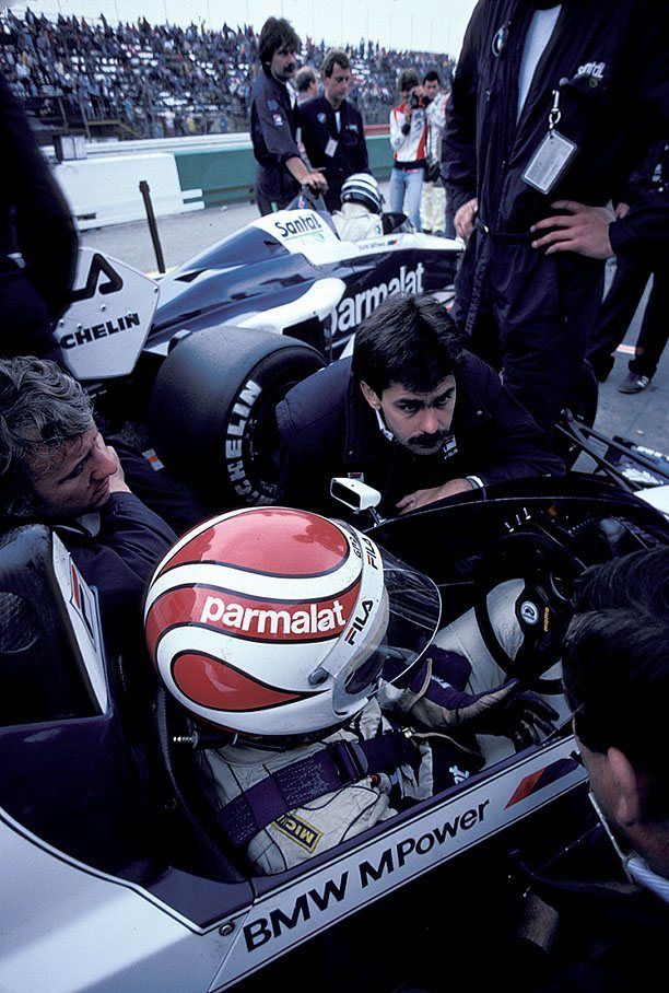 LegendarysF1's tweet photo. Riccardo Patrese  /  Nelson Piquet  /  GP Austria 1983.

#F1 📷 Rainer Schlegelmilch https://t.co/1oKP7wUCfl