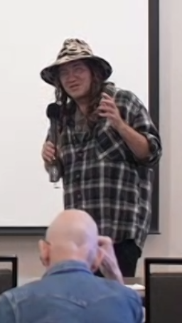 SingularityNET's tweet image. #AGI21 #day4 (3:05pm PST) We are doing Q &amp;amp; A with Paul Rosenbloom, &amp;amp; currently, @bengoertzel is asking him questions about the #commonmodelofcognition 🤓🧠Watch and ask questions here online! youtu.be/E7kbK9m3g-U