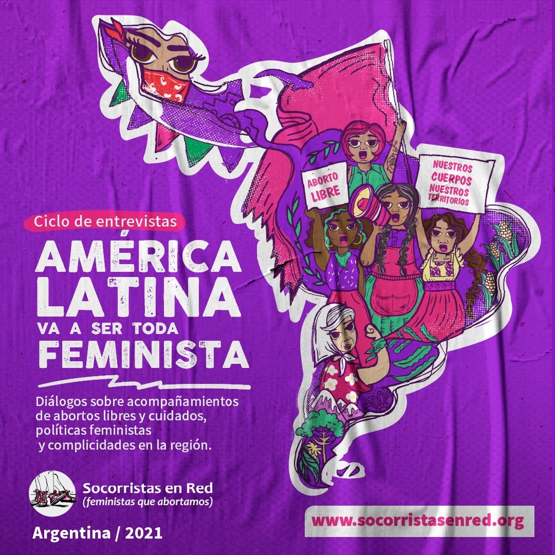 AMÉRICA LATINA VA A SER TODA FEMINISTA

Un ciclo de entrevistas a través del cual conoceremos más sobre el avance de las luchas por el aborto libre, las políticas feministas y complicidades que las redes de acompañantes fuimos tejiendo en la región. 

Mañana - Capítulo #1 Chile.