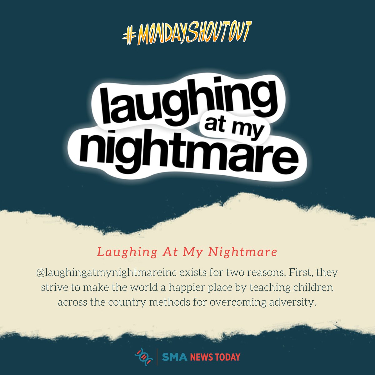 #ShoutOut to <a href="/LAMNightmare/">Laughing@MyNightmare</a>. LAMN believes that disability and diversity should be celebrated and that we all have unique strengths, weaknesses, and abilities, and that's not just okay, it's beautiful. We absolutely LOVE this project and believe their work is extremely important!