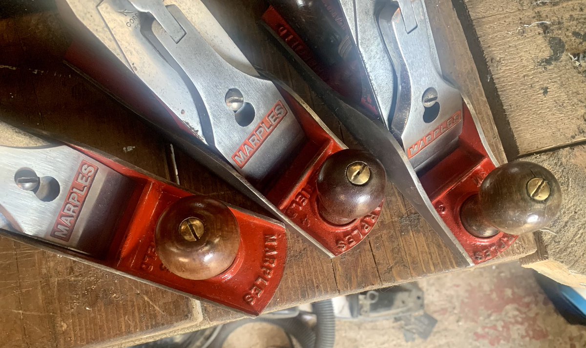 2016industrial's tweet photo. Vintage Marples No3 No4 & No5 are going back on sale if anyoneโs interested. Dm me for a price etc. ๐๐ผ #oldtools #vintagetools #handplanes https://t.co/LNxzIArEsT