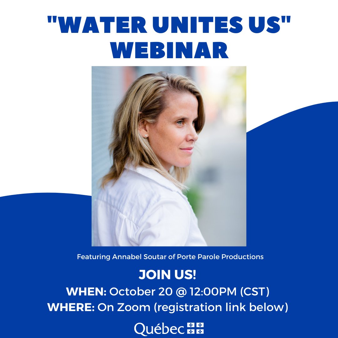 QcChicago's tweet photo. JOIN US &amp; @ArtsMidwest in a special conversation w/playwright @AnnabelSoutar of @porteparole, where she &amp; panelists @JalonneWNewsome + @melanieariens will discuss the use of art &amp; creativity to raise awareness about water quality issues!  

Register TODAY! https://t.co/mckLyDZLqq https://t.co/8M0i7AnnUw