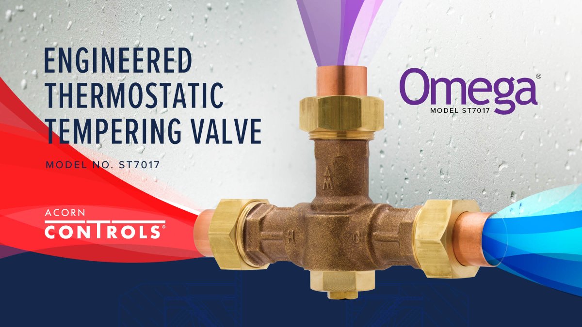 Acorn Controls® offers a complete line of #thermostatic showering &amp; tempering #valves &amp; controls, as well as whole-building water systems, perfect for any tepid water needs. 🔥💧

Learn more at the link! ➡️ bit.ly/3oHLrnW

#PlumbingFixtures #MixingValve