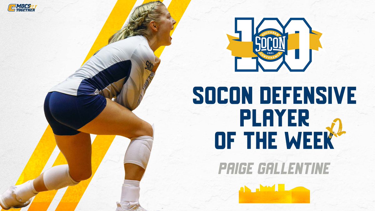 GoMocsVB's tweet photo. 7.17 digs per set ➡️ 𝙗𝙖𝙘𝙠-𝙩𝙤-𝙗𝙖𝙘𝙠 @SoConSports Defensive Player of the Week awards ‼️

🔗https://t.co/Wi1ebpZAYD https://t.co/wKyD4Qamph