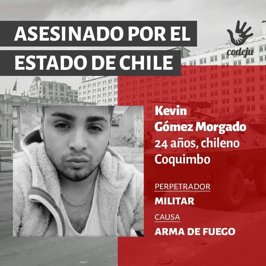 AnaBolenga's tweet photo. DIFUNDIR HILO - Actualicé catastro de las personas asesinadas por el Estado de Chile durante estos años de protesta o cuyas muertes, por sus contextos, poseen una responsabilidad Estatal.
#EstallidoSocial #ChileViolaLosDerechosHumanos #ChileViolatesHumanRights https://t.co/GbLFHNUUro