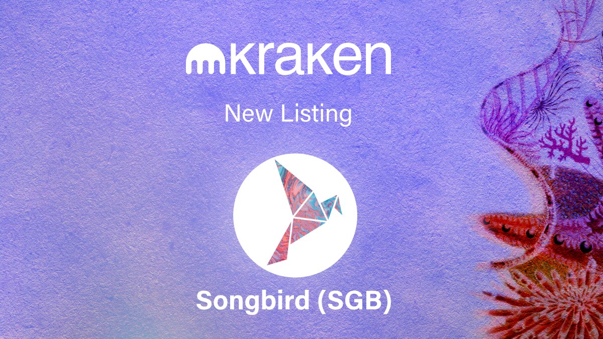 krakenfx's tweet image. ℹ️ Airdrop Update: Claims &amp;amp; withdrawals of Songbird $SGB will begin as soon as transferability and security conditions are met.