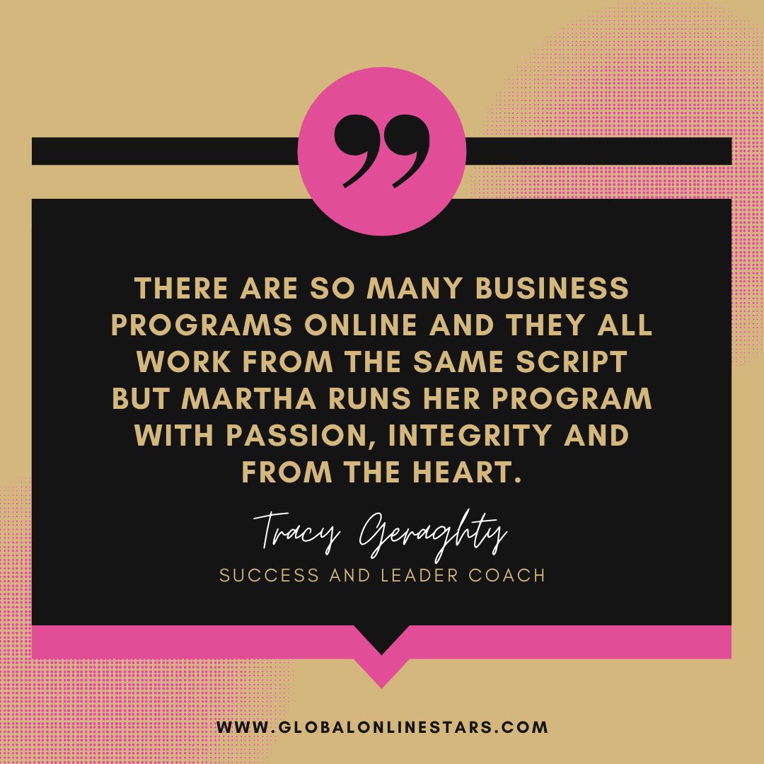 If you need help with sharing your magic and growing your online business why not get in touch with us either DM us or check out marthafrasertraining.com