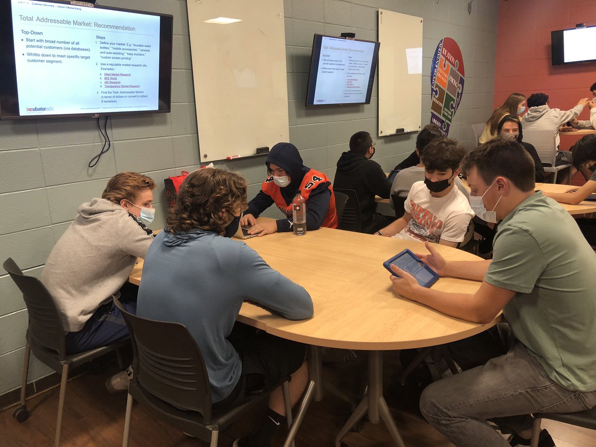 The process of estimating the potential market is what market sizing is all about.  TY to <a href="/incubatoredu/">INCubatoredu (from Uncharted Learning, NFP)</a> &amp; <a href="/District214/">District 214</a> alum Greg Harner <a href="/HoodieHoop/">Hoodie Hoop</a> for teaching  <a href="/BG_Bison/">BG_Bison</a> entrepreneurs all about TAM, SAM, &amp; SOM! <a href="/bott_jeff/">Jeff Bott</a>