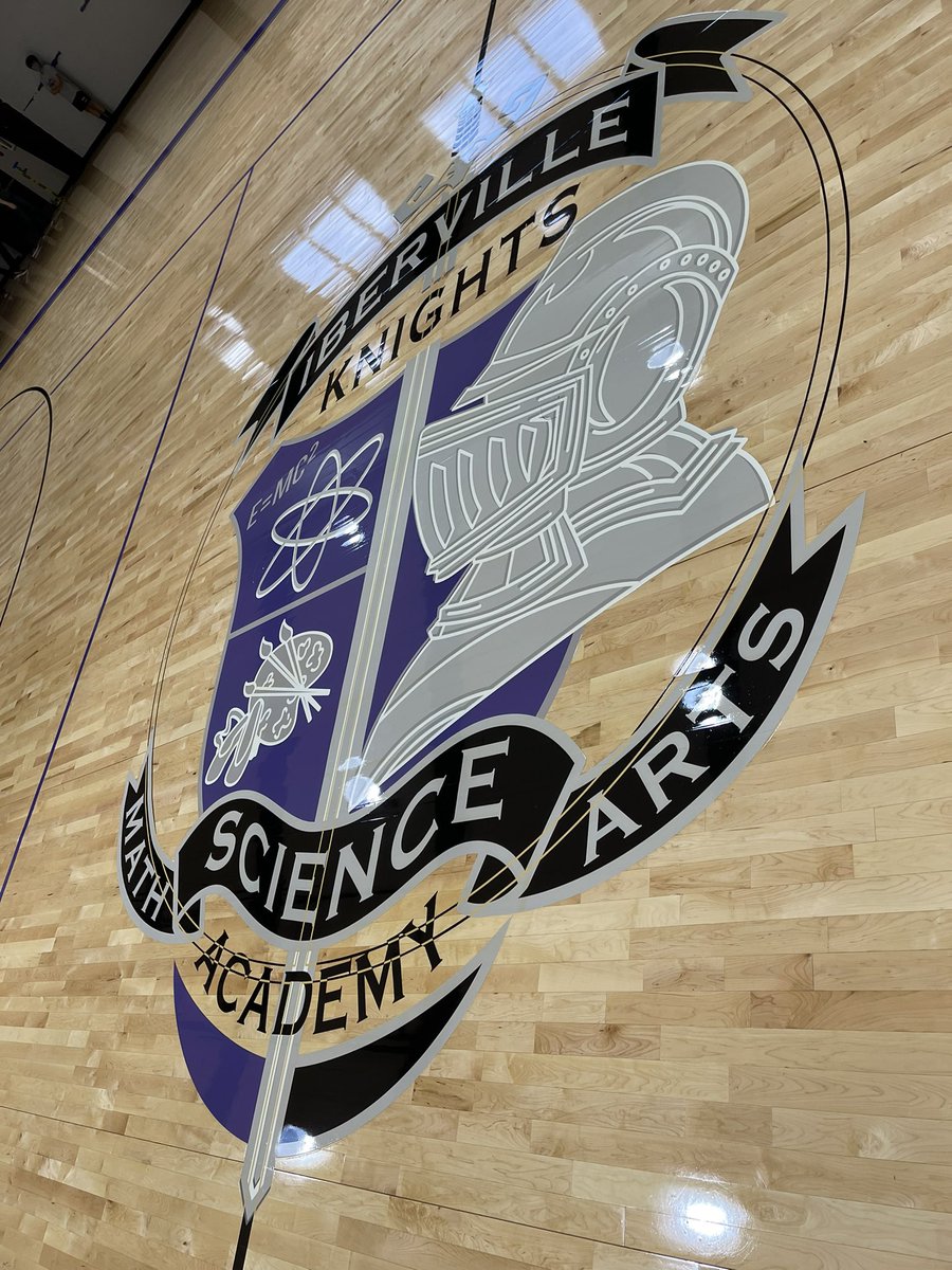 Coach_Comeaux's tweet photo. First day of PE on the brand new gym floor!! So much excitement to be back in the gym this morning!! 💜🖤 https://t.co/tgcfrkd1Ct