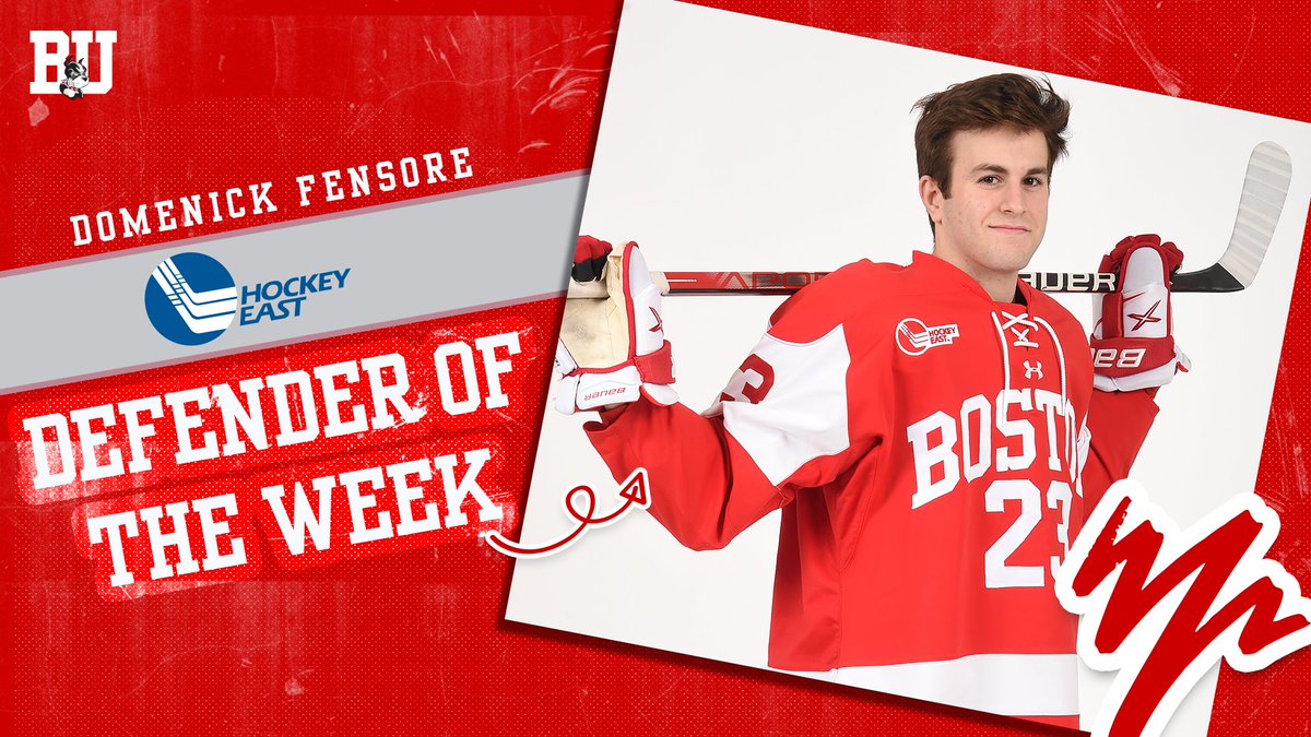 TerrierHockey's tweet photo. After posting a four-point weekend with a goal and three assists, Dom has been named the Hockey East Defender of the Week! https://t.co/jesPKb8qIn