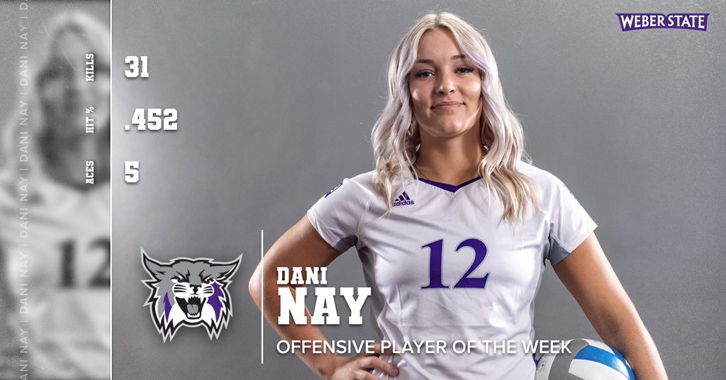 Weber State Volleyball tweet media