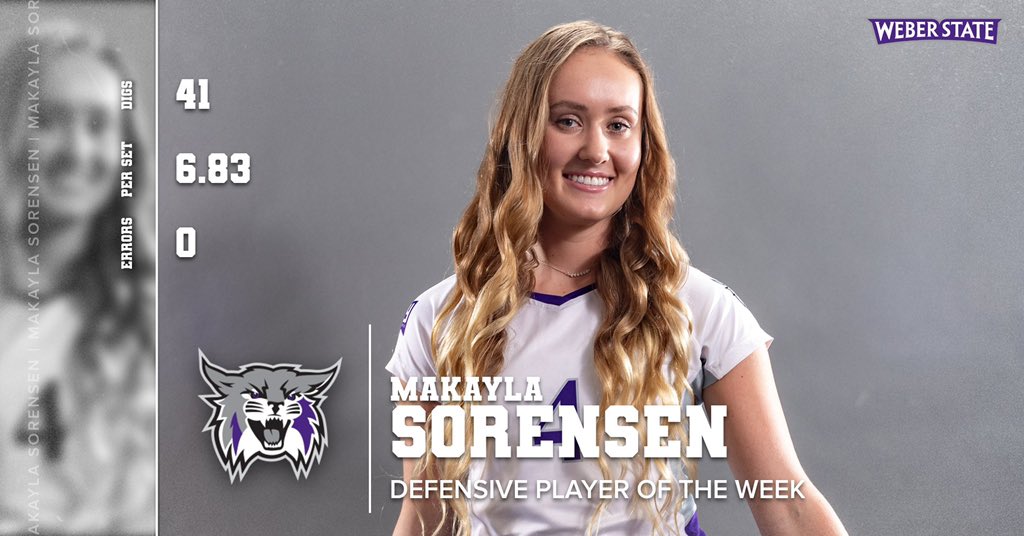 Weber State Volleyball tweet media
