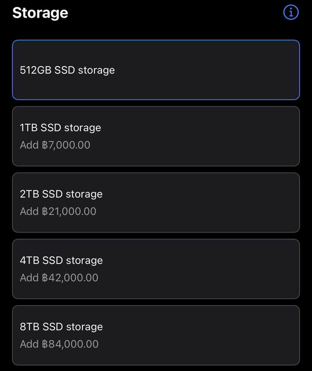 ldaworlds's tweet photo. #MacBookPro 14"
👉 ราคาไทยเริ่มต้นที่ 73,900 บาท
👉 ราคาเริ่มต้นเป็นชิป M1 Pro แต่อัปสเปคได้จ้า
👉 แรมเริ่มต้นที่ 16GB สูงสุด 64GB
👉 ความจุเริ่มต้น 512GB สูงสุด 8TB
#AppleEvent #LDAWorld https://t.co/E9rn4EY4wF