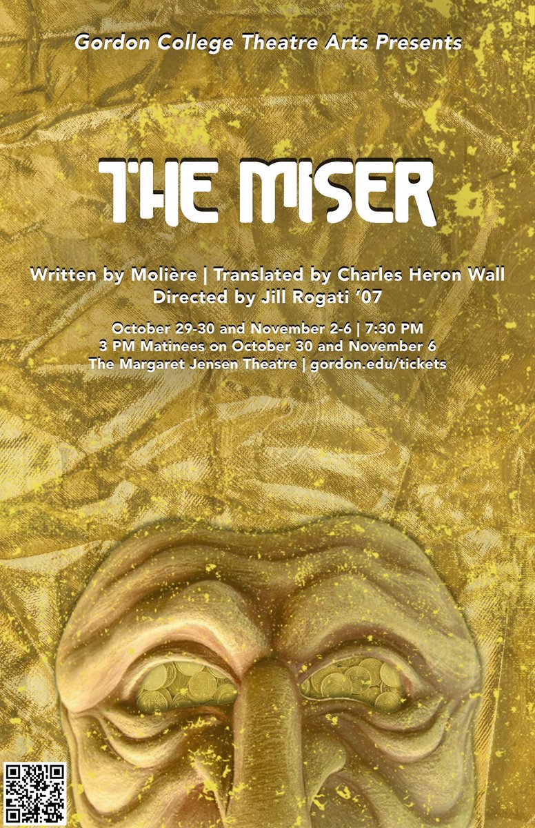 GordonTheatre's tweet photo. The Miser 💰 | Opening October 29th
https://t.co/Zhfwk4tibM https://t.co/c3lHbKX7Ot