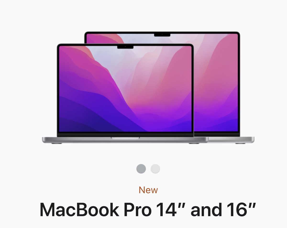Mrwhosetheboss's tweet image. Something about these new notches does NOT look right to me 😂

Apart from that though, this new MacBook is pretty much my dream Laptop - just ordered - let's see how it turns out 👀

#AppleEvent