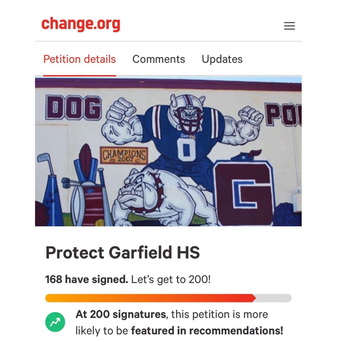 CentroCSO's tweet photo. 🚨Garfield High under attack!🚨
Share and sign our petition urging support from LA County Board of Supervisors and Chair Hilda Solis to be on the correct side. Sign to protect Garfield High and East LA from the charter school invasion.
https://t.co/lkRgIW7gLD
#SaveGarfieldHigh https://t.co/niI5gCvX5q