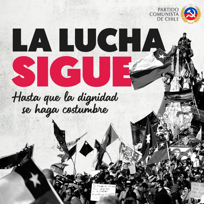 providencia_pc's tweet photo. Algunos decían que no lo vieron venir ,nosotr@s  por años lo hemos planteado, hoy a 2 años del despertar de #Chile seguimos luchando y lo seguiremos haciendo, por ti , por tus hij@s , por todas y todos #ChileDespertó #18Oct #18Octubre https://t.co/hmItnpEBUZ
