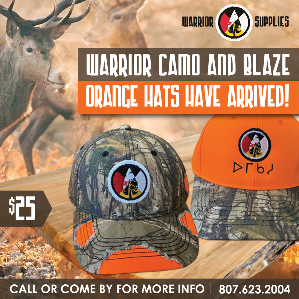 warriorworkwear's tweet photo. Warrior Camo and Blaze Hats HAVE ARRIVED - $25
Call or come by to get yours! 
875 Tungsten St, Thunder Bay (807) 623-2004 https://t.co/ZjFGqAm0pD https://t.co/0Ttnxs5NZE