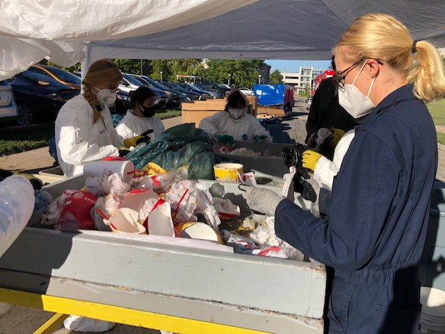 MSU first annual Waste Audit was a success! Thank you for all the staff and volunteers for participating!